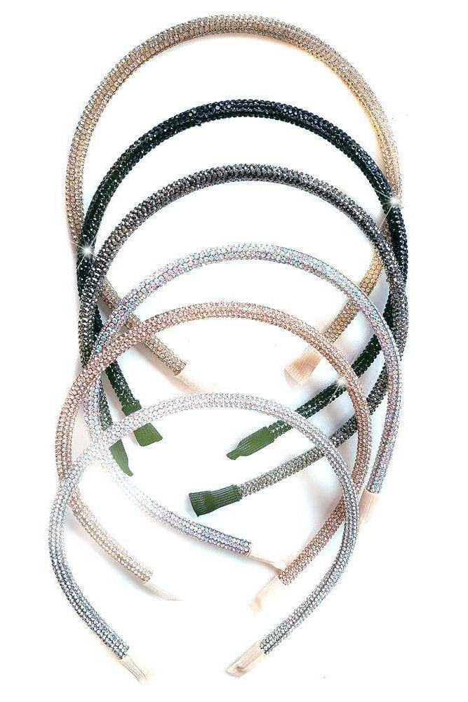 Crystal Dazzle Headband, showcasing padded behind ears