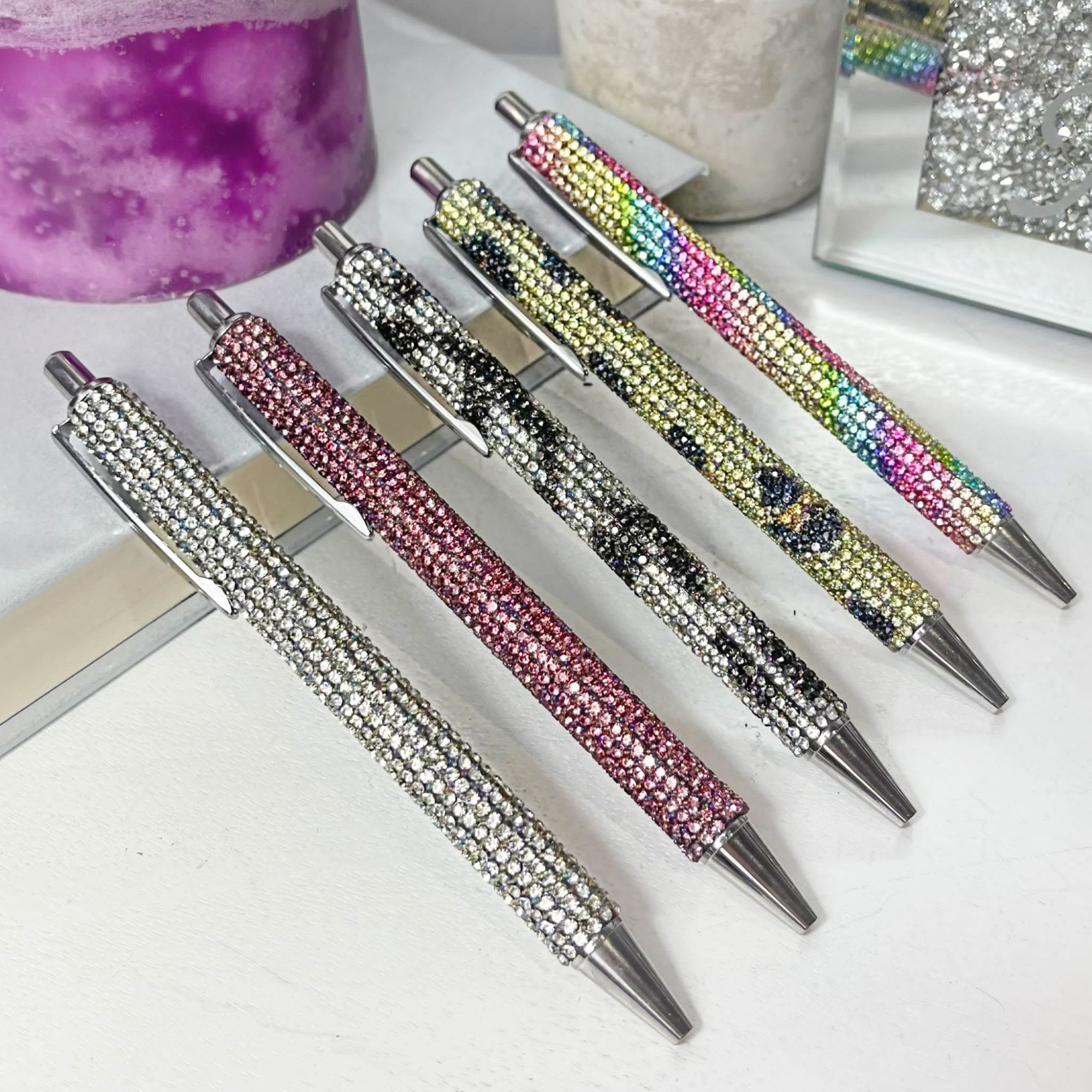 Crystal Ballpoint Pen, featuring ink can be replaced