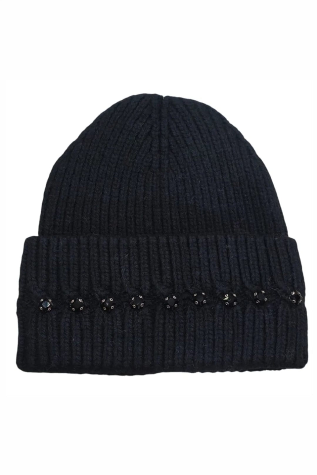Marnie Wool Blend Sparkly Beanie & Gloves Set Black