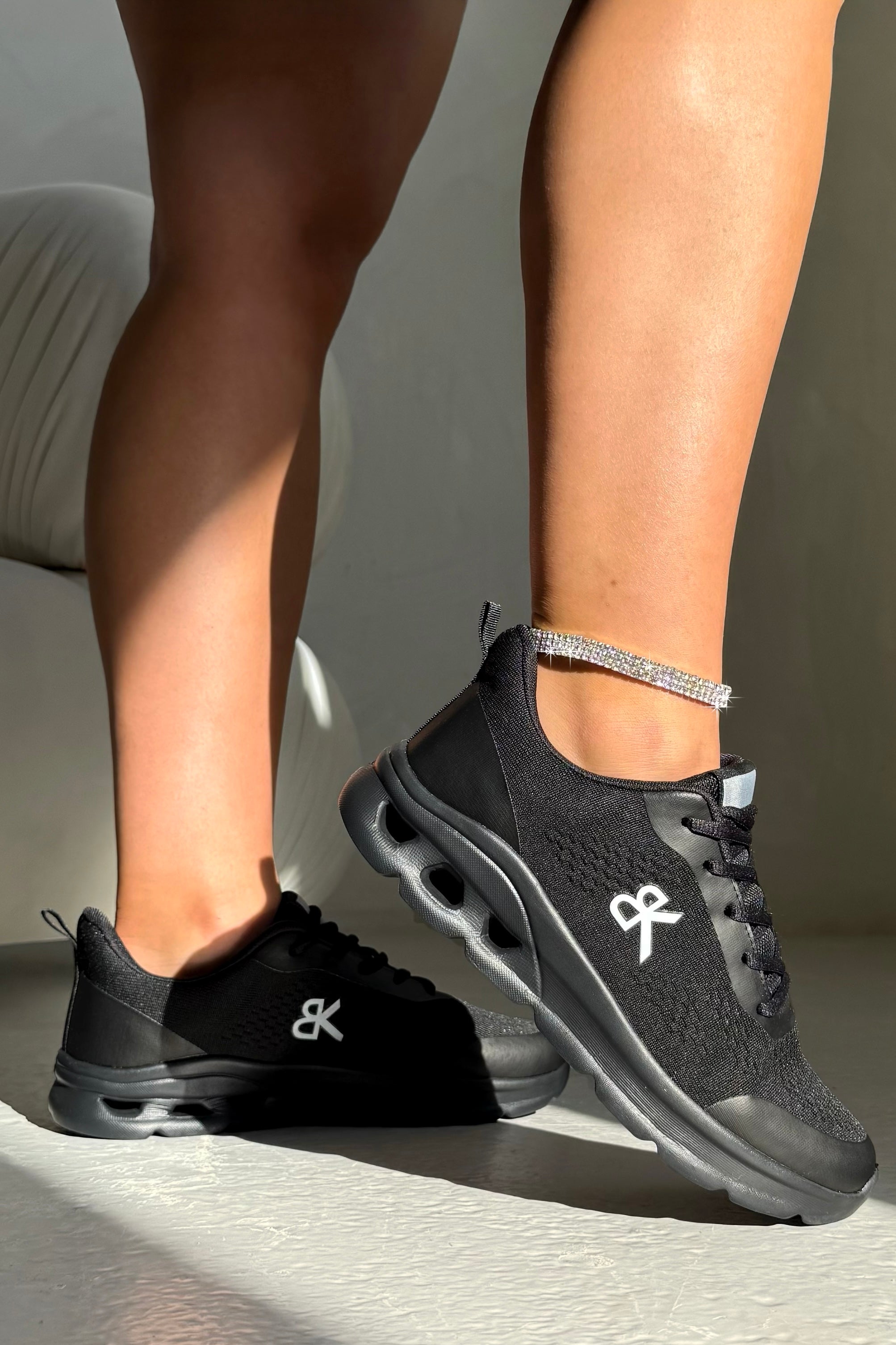 Everyday AirFlex Lightweight Lace-Up Comfort Trainers Black designed with ultra-lightweight design perfect for everyday wear