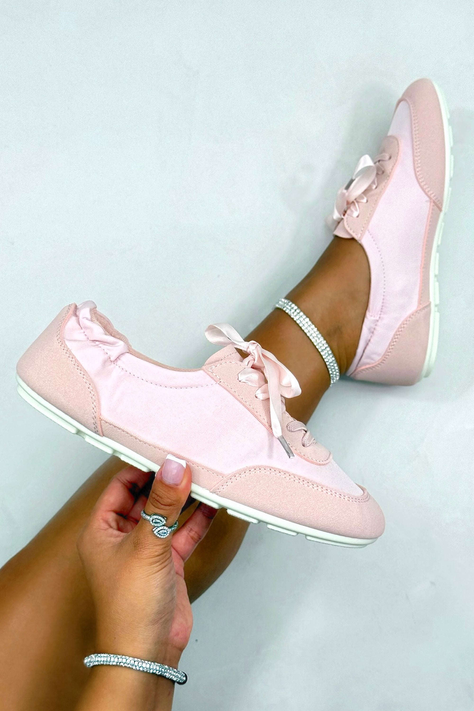 Comfort Ballet Runner Trainers Pink