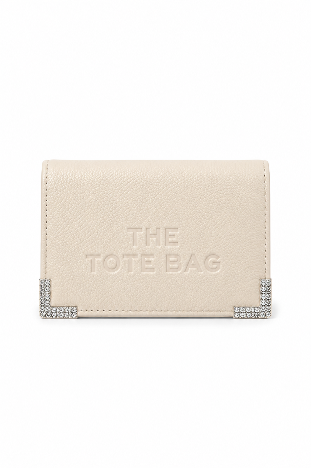 Sparkly Tote Bag Purse Nude