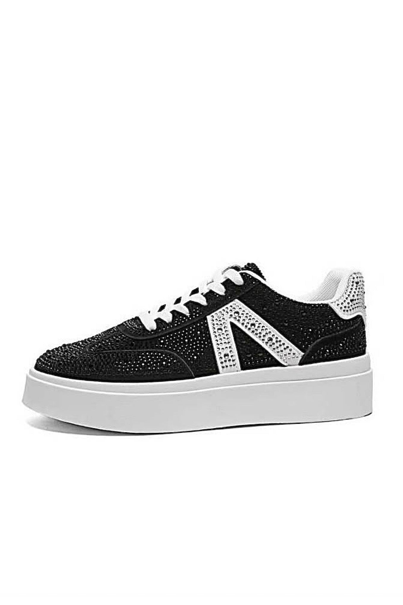 Crystal Icon Trainers Limited Edition Black