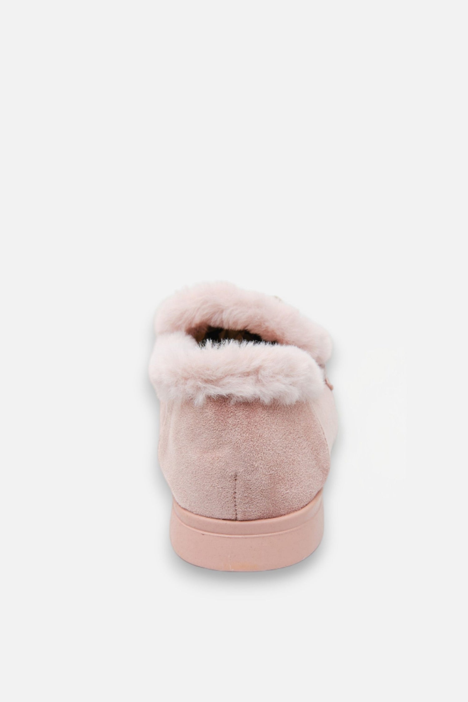 Velvet Crush Loafers Pink, featuring flat rubber sole for all-day comfort and grip