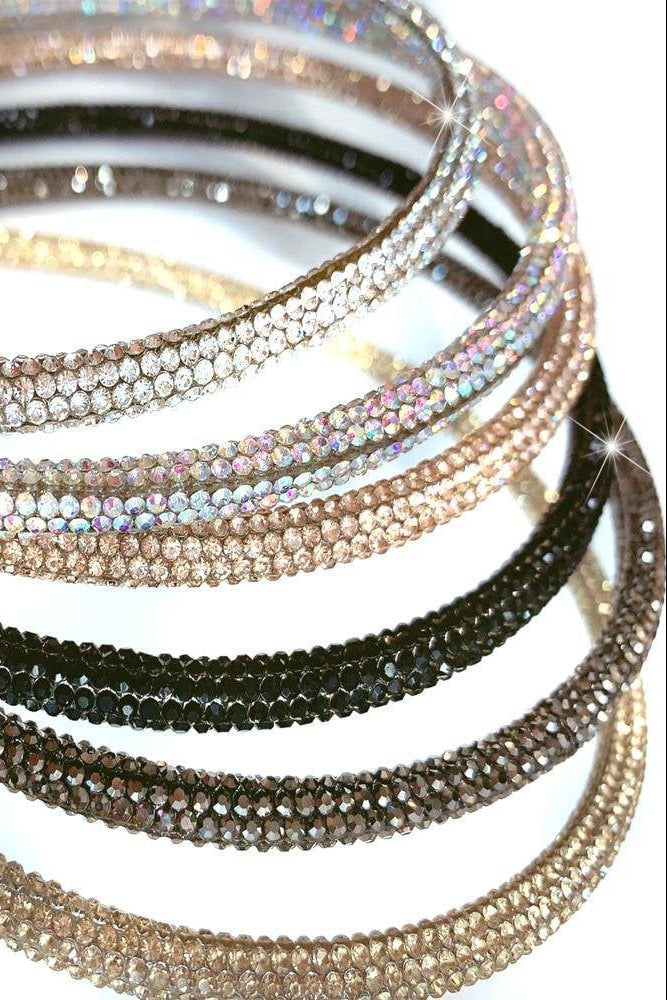 Crystal Dazzle Headband, capturing available in six different colours