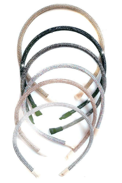 Crystal Dazzle Headband, showcasing padded behind ears