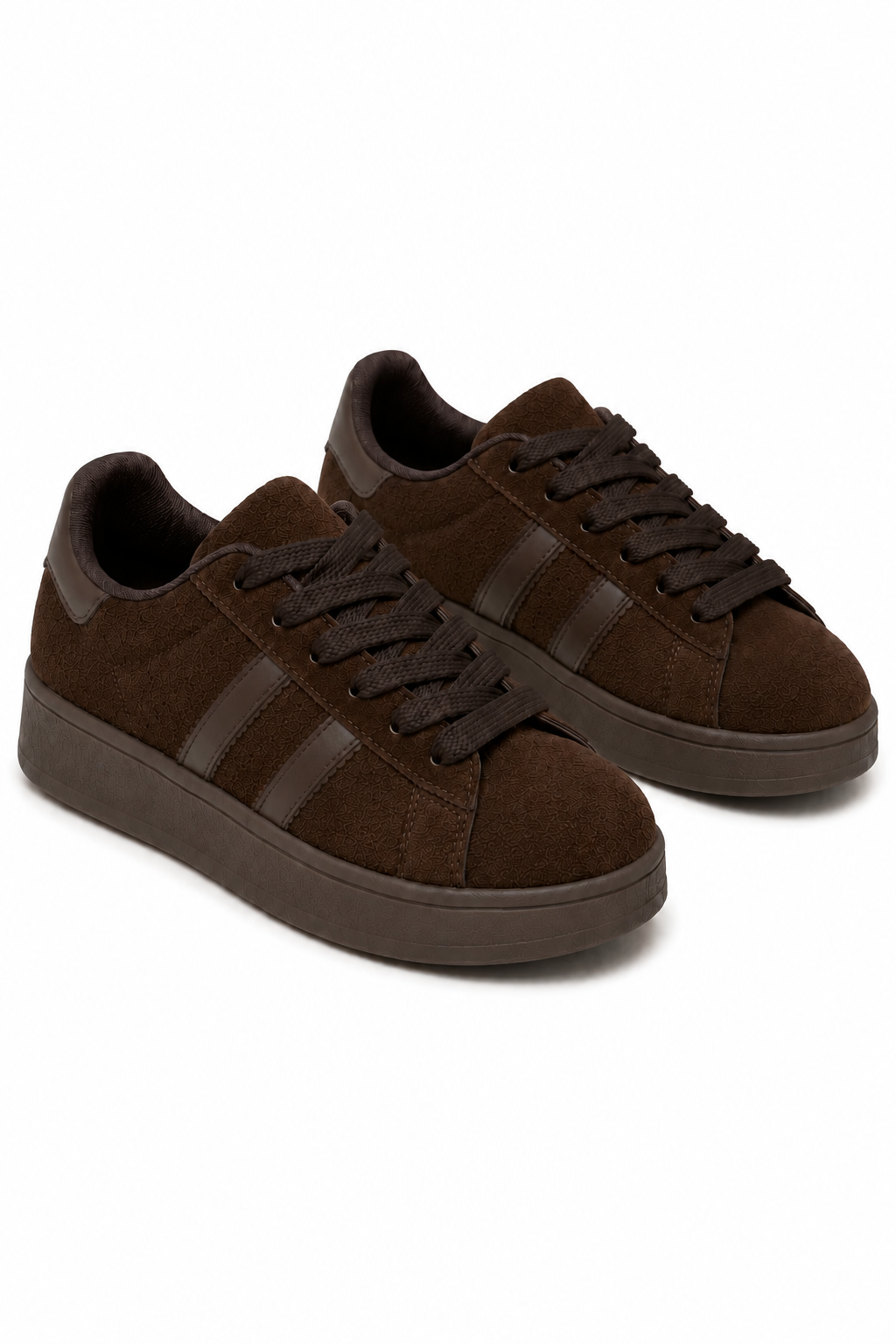 Classic Stripe Trainers Brown
