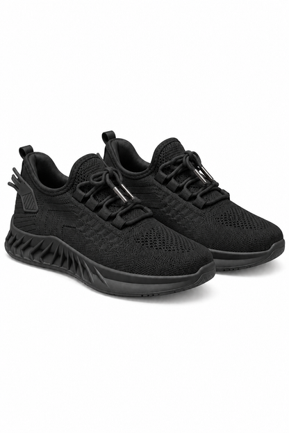 Zaya Lightweight Mesh Athleisure Trainers Black