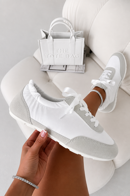Comfort Ballet Runner Trainers White