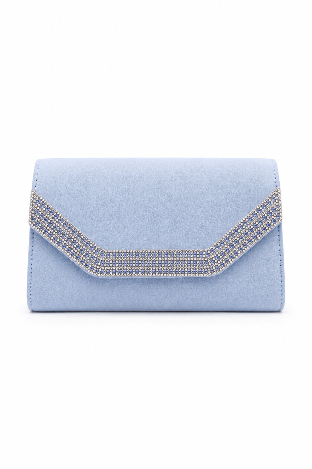 Crystal Royalty Bag Baby Blue