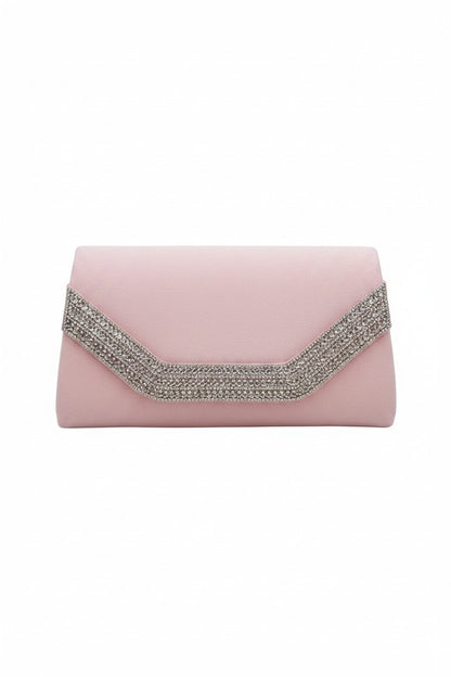 Crystal Royalty Bag Baby Pink
