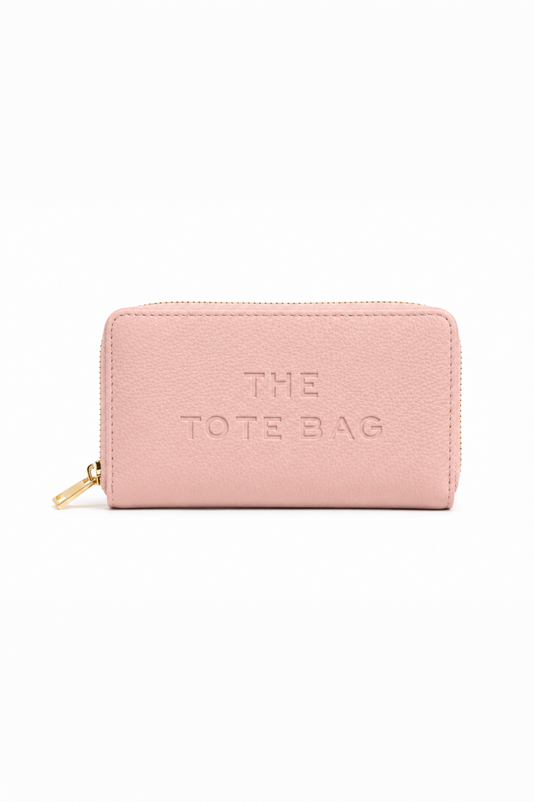 Faux Leather Everyday Wallet Tote Purse Baby Pink