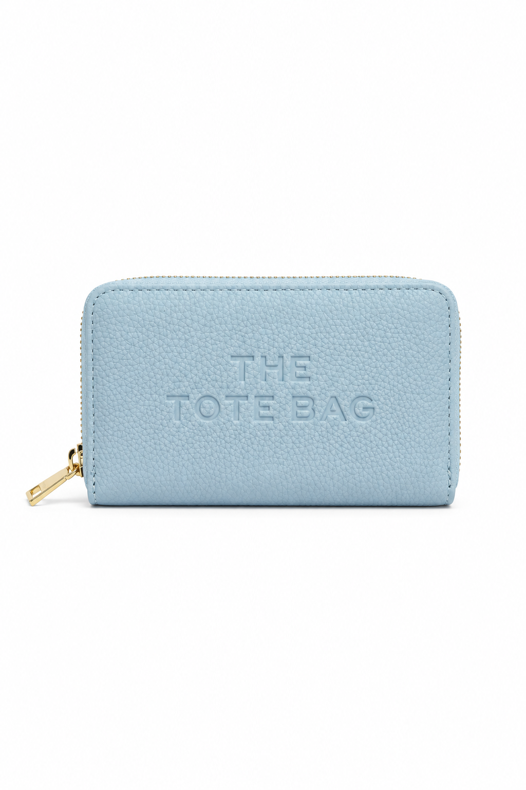 Faux Leather Everyday Wallet Tote Purse Blue