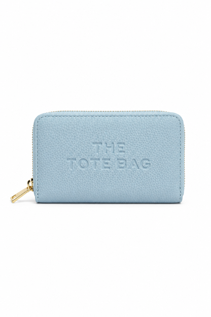 Medium Zip Up The Tote Bag Purse Blue