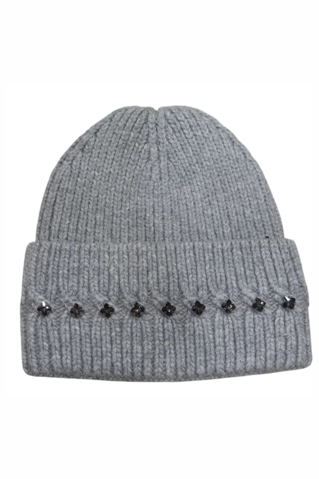 Marnie Wool Blend Sparkly Beanie &amp; Gloves Set Grey