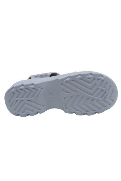 Sparkly Stretch Sock Sandals Grey, featuring stretch sock style for comfort
