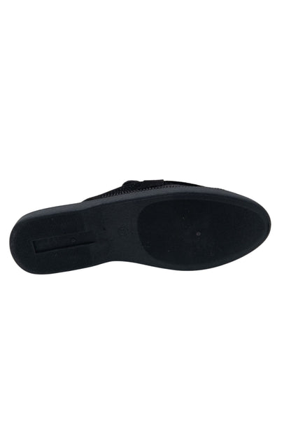 Crystal Dream Slip On Clog Mules Black, featuring sparkly Finish