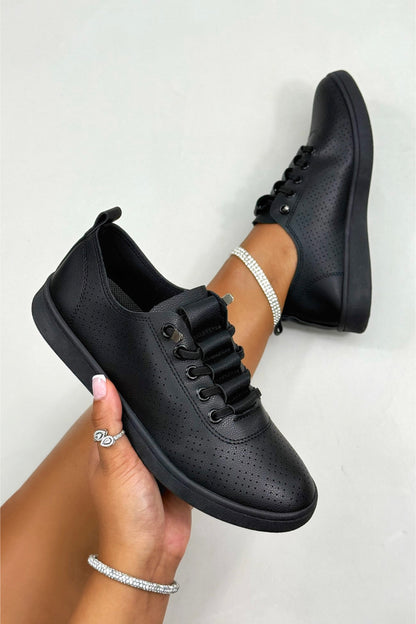 Crystal Comfort Breeze Loop Trainers Black