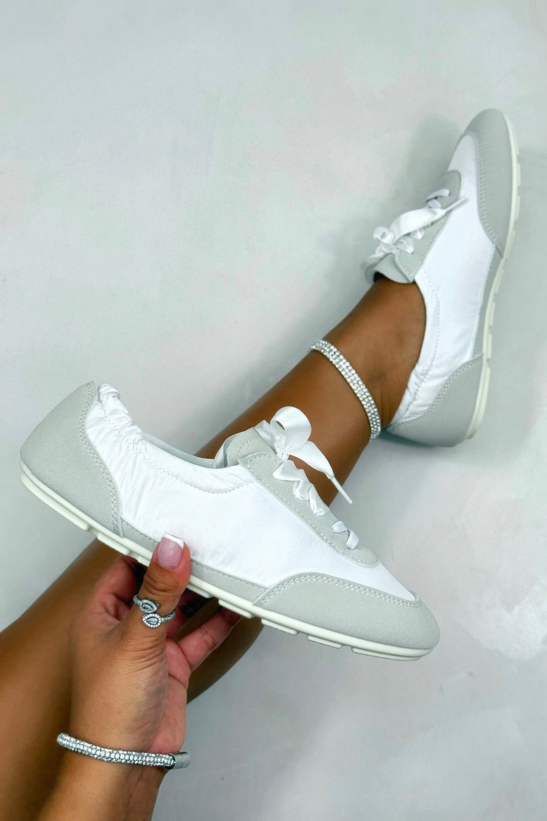 Comfort Ballet Runner Trainers White