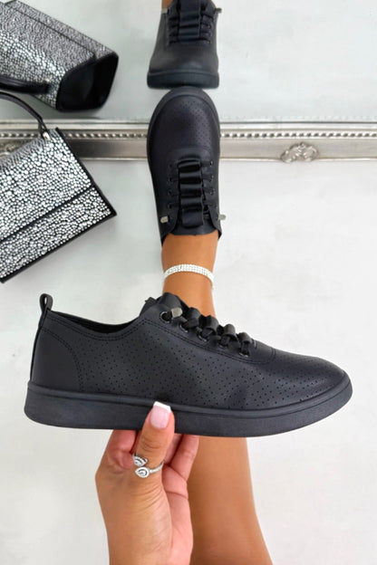 Crystal Comfort Breeze Loop Trainers Black