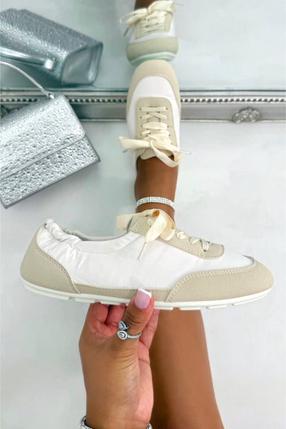 Comfort Ballet Runner Trainers Nude