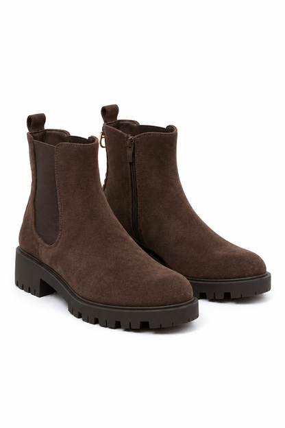 Sparkly Chainstorm Boots Brown