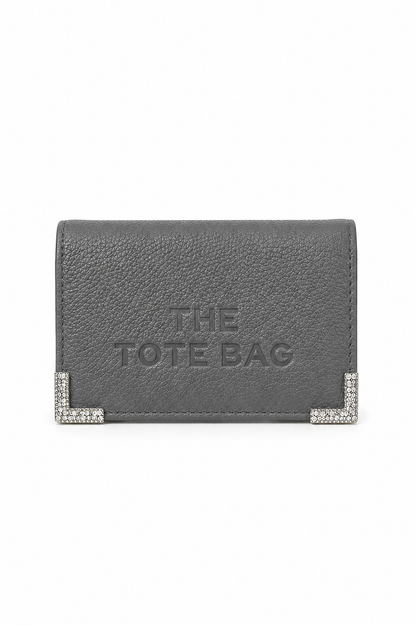 Sparkly Tote Bag Purse Grey