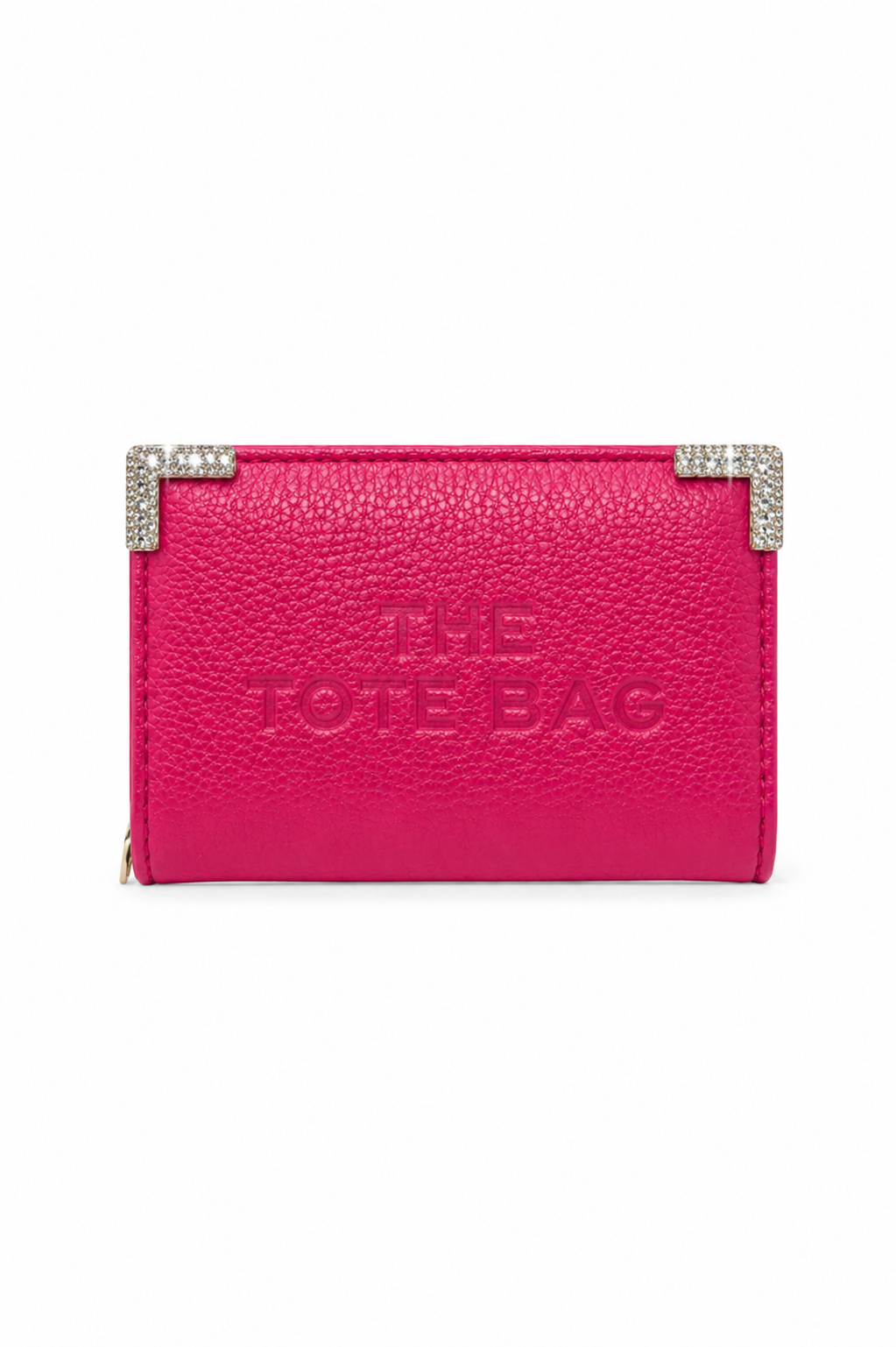 Sparkly Tote Bag Purse Hot Pink