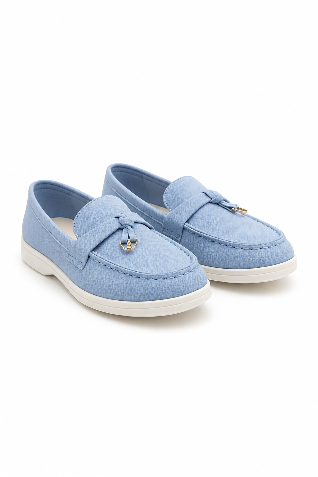 Velvet Crush Refined Ease Slip-On Loafers Blue