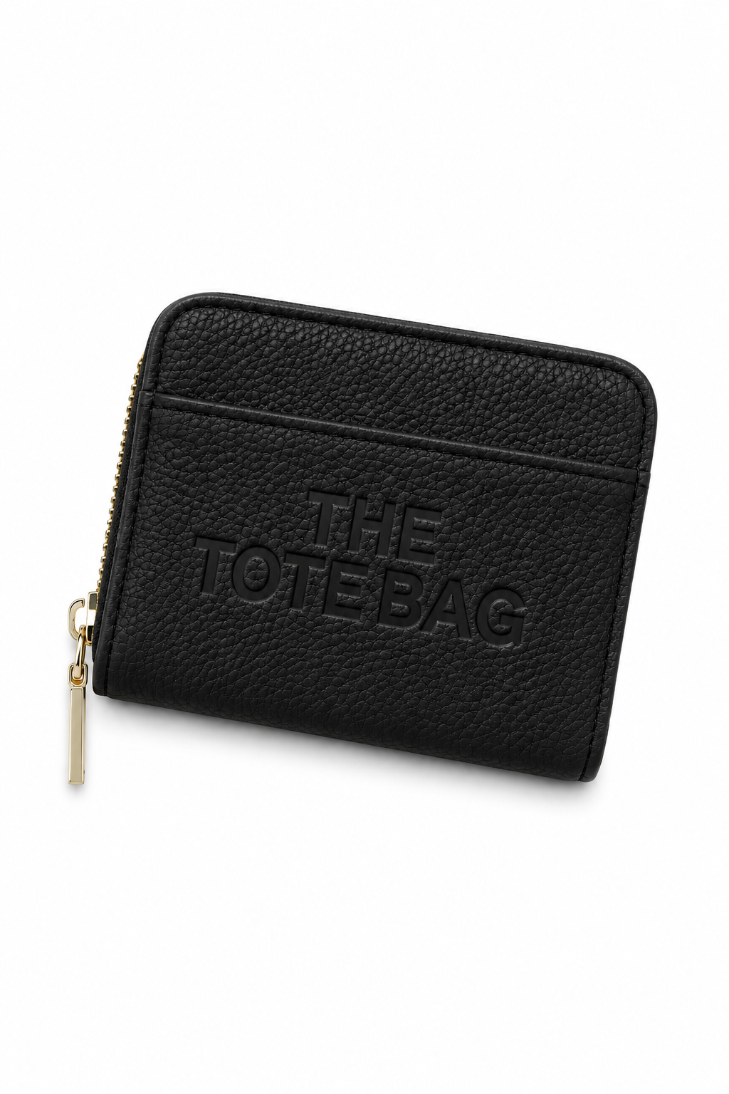 Zip Up Tote Bag Purse Black