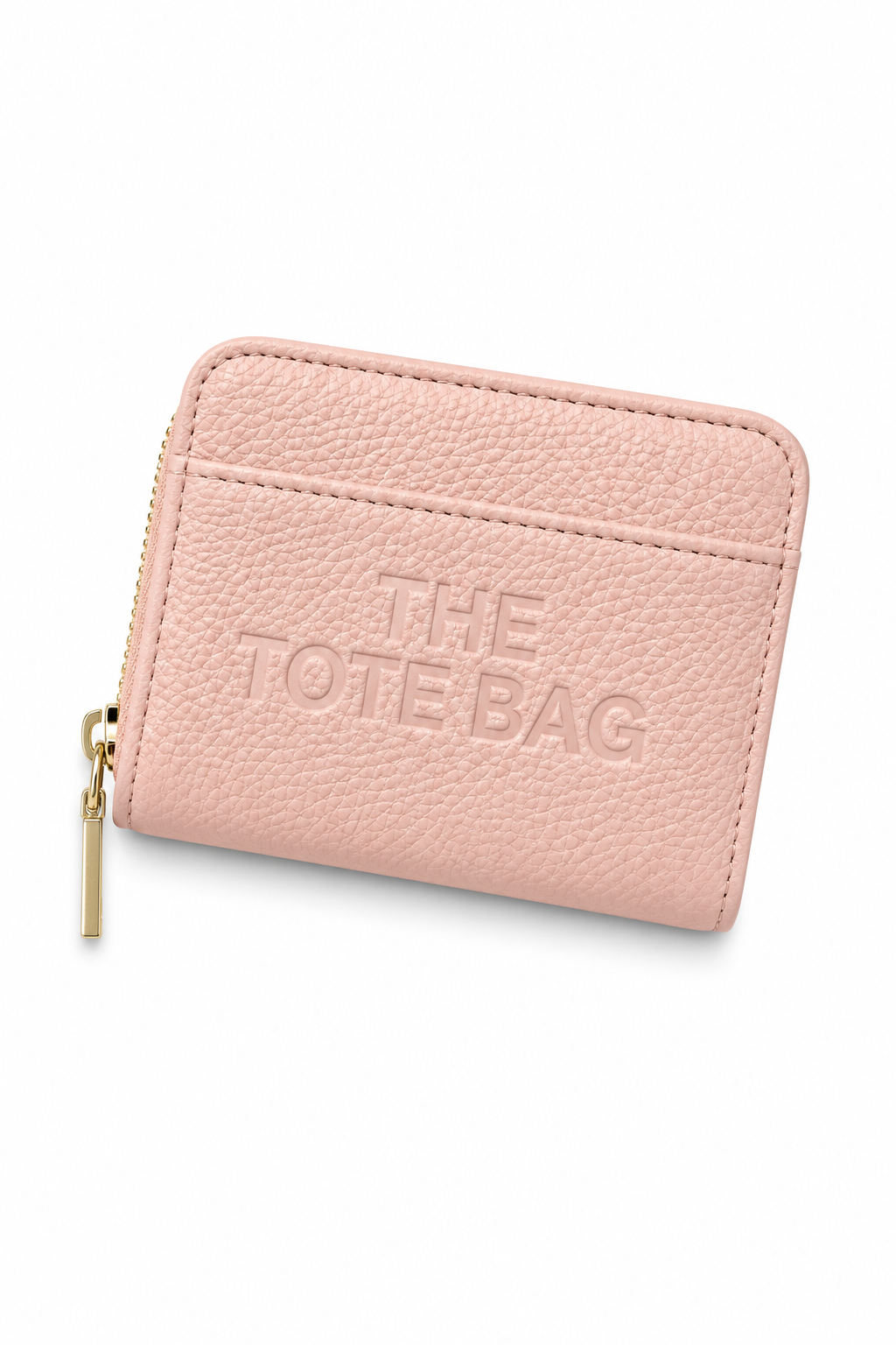 Zip Up Tote Bag Purse Pink