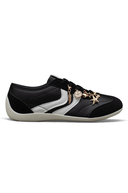 Sparkly Charm Horizon Trainers Black