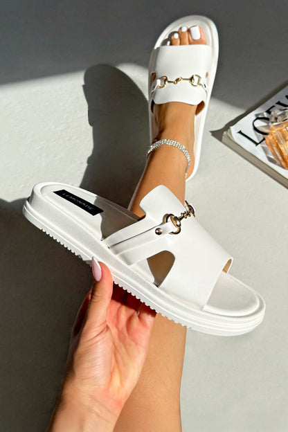 Comfort Heritage Sliders White