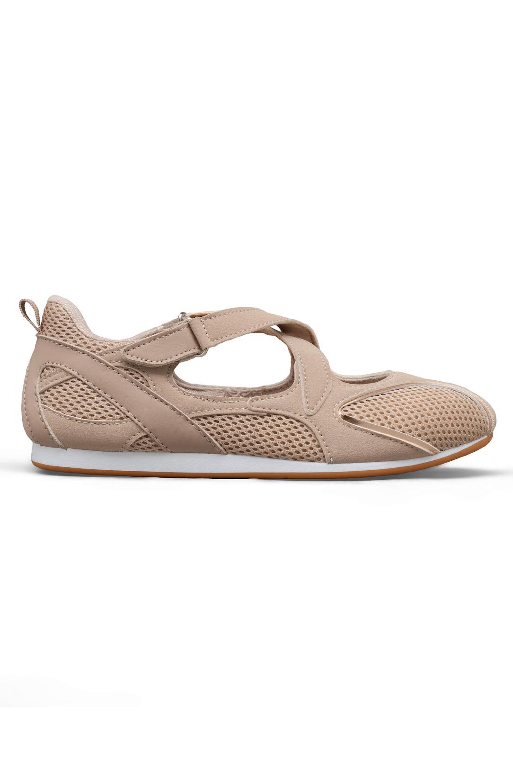 Comfort Velocity Shadowline Trainers Beige