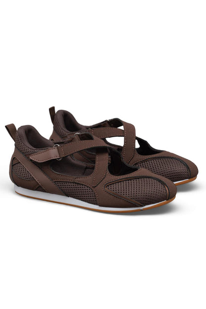 Comfort Velocity Shadowline Trainers Brown