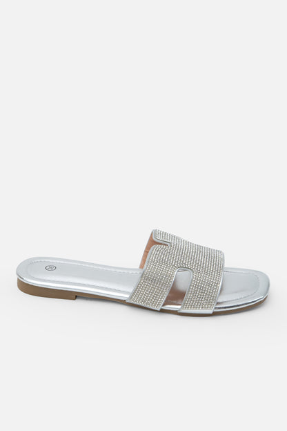 Crystal Lush Halo Sliders Silver, drawing attention to available in 5 colours