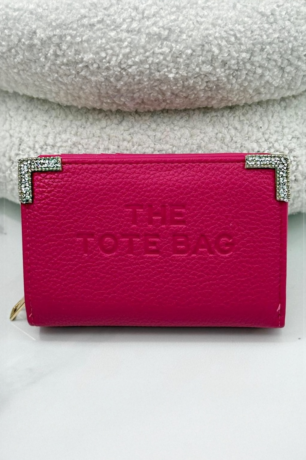 Sparkly Tote Bag Purse Hot Pink, showcasing giftable style