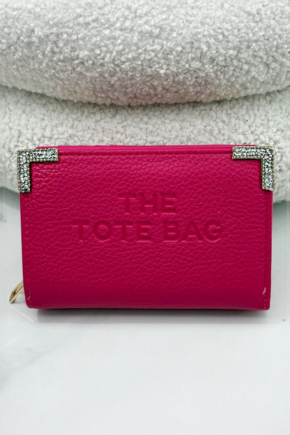 Sparkly Tote Bag Purse Hot Pink, showcasing giftable style